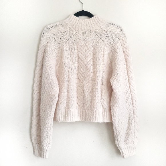 NWOT Aritzia Sunday Best Melly Cable Knit Sweater - Picture 15 of 17